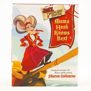 Sharon Osbourne Mama Hook Knows Best Hardcover Childrens Book & Sealed Audio CD